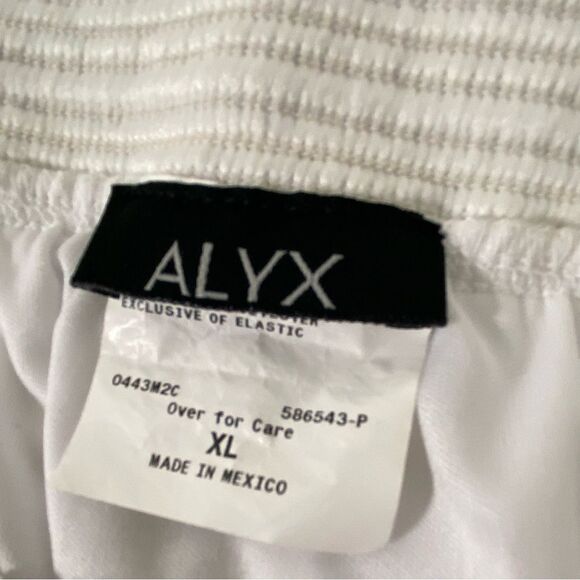 Alyx White High-Low Maxi Skirt XL Gauzy Boho Resort Gypsy Hippie Beachy Flowy - Picture 5 of 12